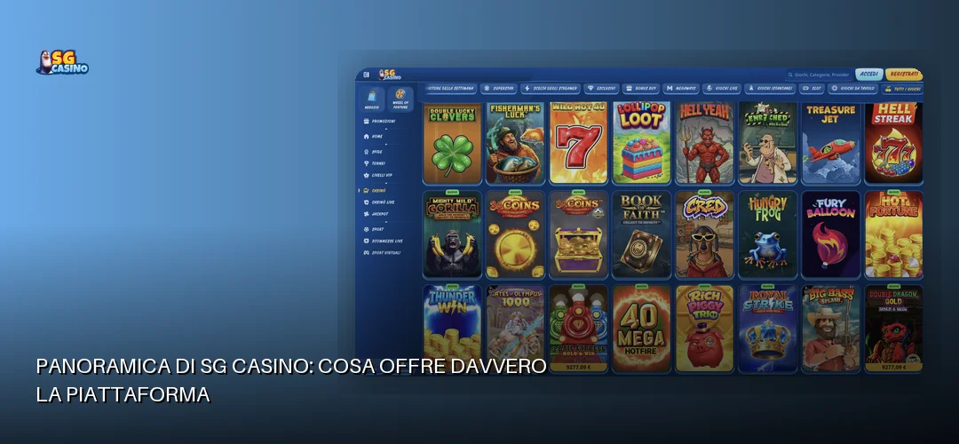 SG Casino promotional banner