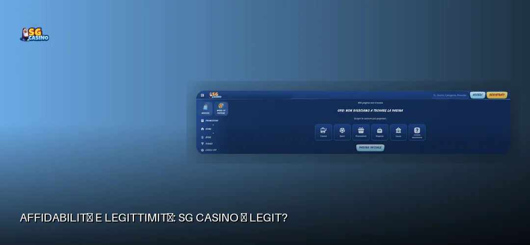 SG Casino promotional banner